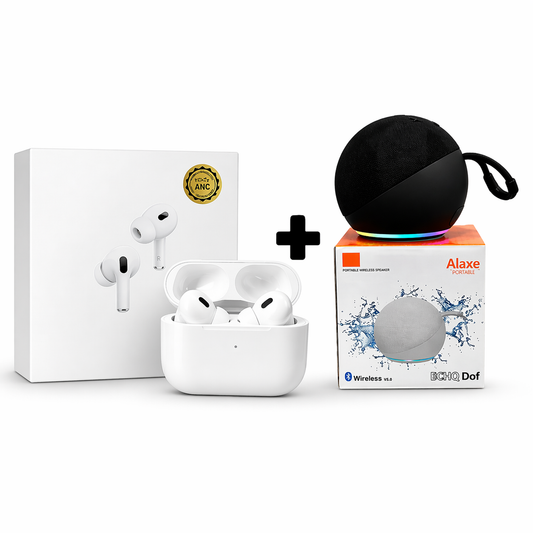 Airpods y Parlante Alexa Combo